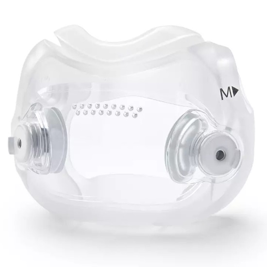 Grafik für Maskenkissen DreamWear Full Face Maske in Linde Healthcare Elementar Webshop