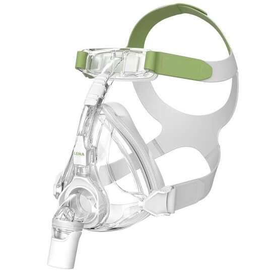 Grafik für LENA Full-Face CPAP-Maske in Linde Healthcare Elementar Webshop