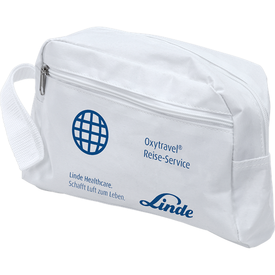 Grafik für Kulturbeutel Oxytravel™ für Ihr Zubehör in Linde Healthcare Elementar Webshop