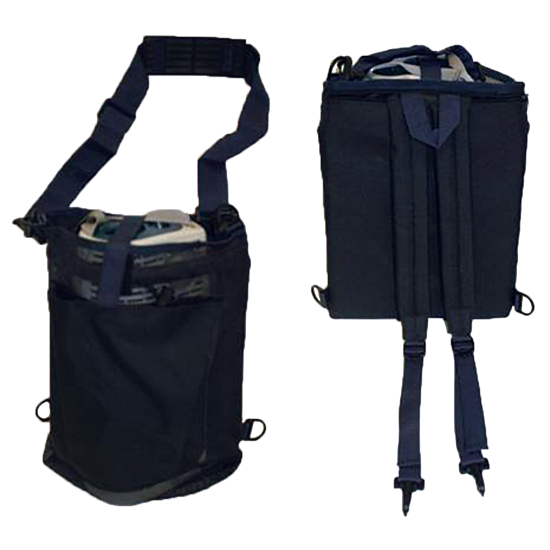 Grafik für Rucksack für Caire Tragegeräte Flüssigsauerstoff in Linde Healthcare Elementar Webshop