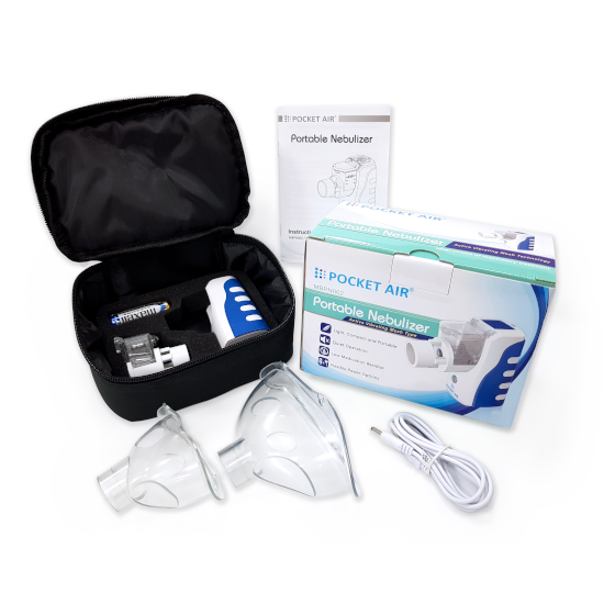 Grafik für PocketAir® Mesh-Inhalationsgerät in Linde Healthcare Elementar Webshop