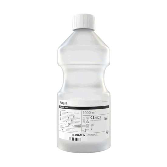 Grafik für Sterilwasser je 1000 ml Flasche in Linde Healthcare Elementar Webshop