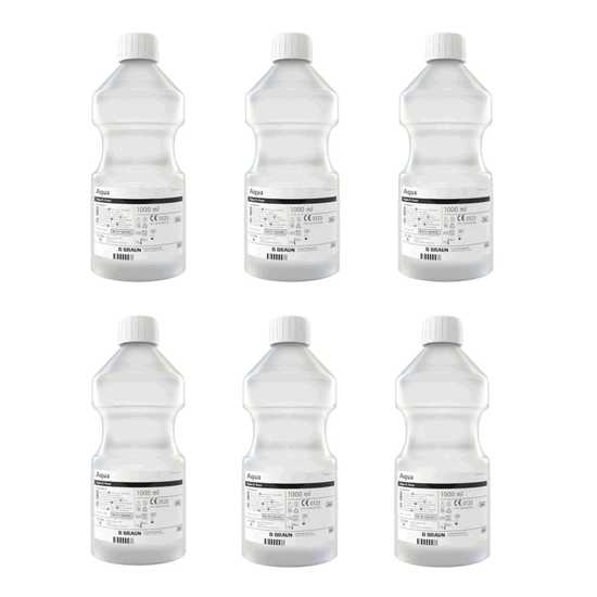 Grafik für Sparpaket | Sterilwasser 6 x 1000 ml Flaschen in Linde Healthcare Elementar Webshop
