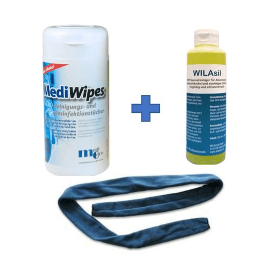 Grafik für Hygiene Pack für die Schlaftherapie in Linde Healthcare Elementar Webshop