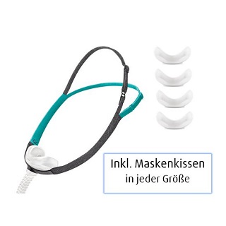 Grafik für TM 3100 NC Kennenlern-Pack, Nasenkissenmaske in Linde Healthcare Elementar Webshop