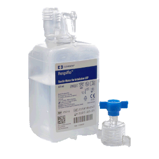 Grafik für 10er Pack Sterilwasser je 325 ml inkl. Adapter in Linde Healthcare Elementar Webshop